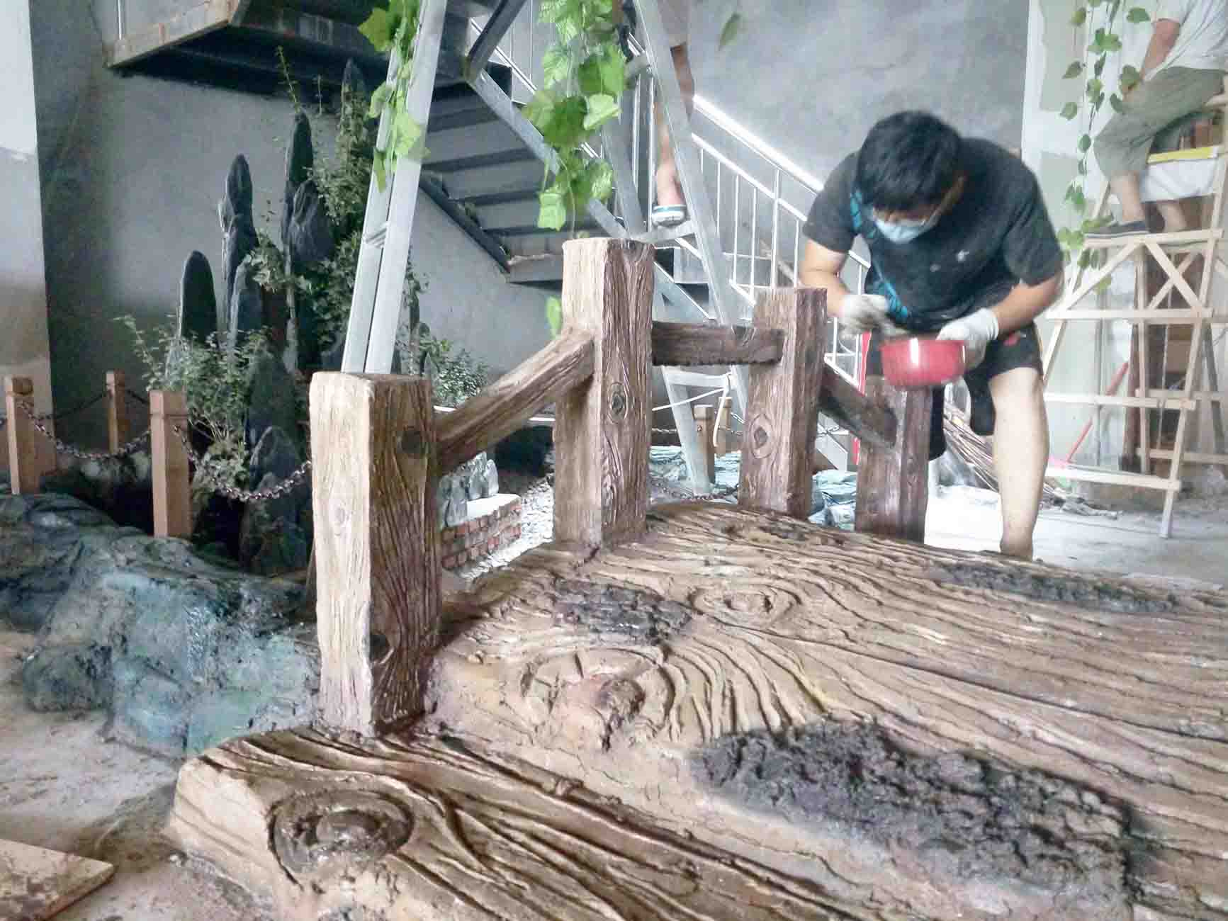 羅莊區(qū)最東(dōng)北(běi)竈台人(rén)家(jiā)生(shēng)态園--臨沂大(dà)千雕塑公司