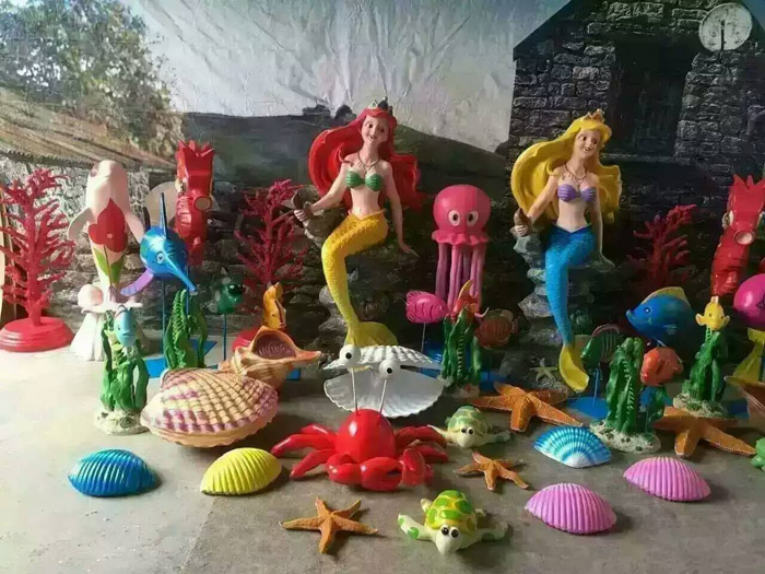 卡通(tōng)動漫雕塑：海(hǎi)洋主題展覽